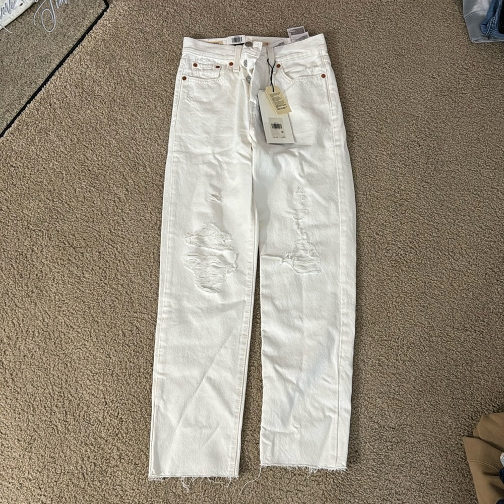 Levi Wedgie straight jeans